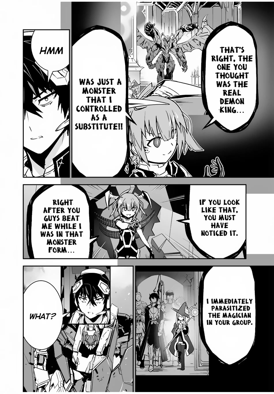 The "Cool & Quiet" Hero Will Reluctantly Get Swept Away With The Mood Chapter 35 page 9 - Chapter 35: Isn't That Strange? You Talk Too Much.