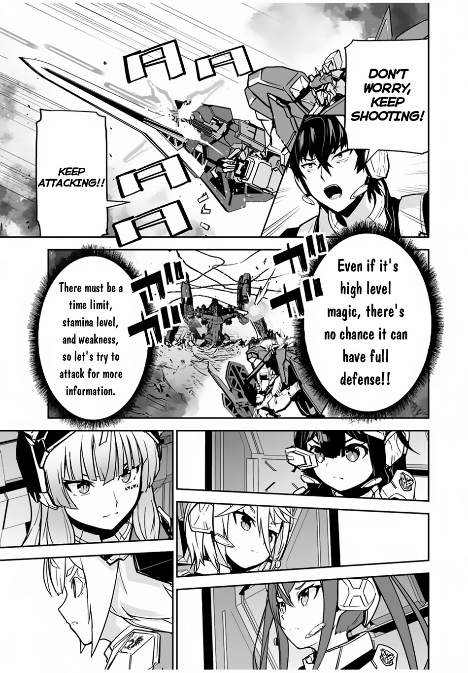 The "Cool & Quiet" Hero Will Reluctantly Get Swept Away With The Mood Chapter 36 page 6 - Chapter 36: There are no Weak Points at All!
