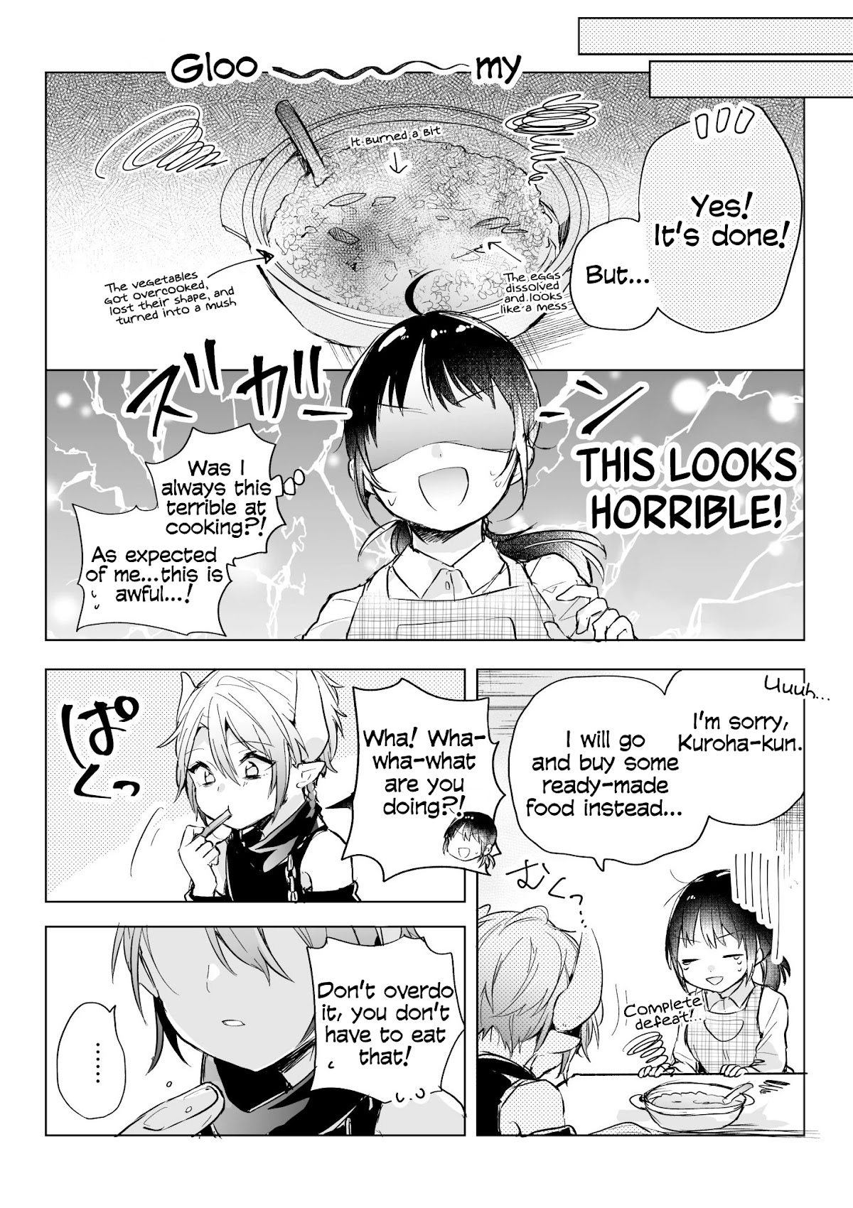 The Corporate slave OL and the demon shota Chapter 19 page 3 - Chapter 19: The corporate slave wanted to destroy her black company, so, she summoned a demon, but it looks like he’s in bad health, so she...
