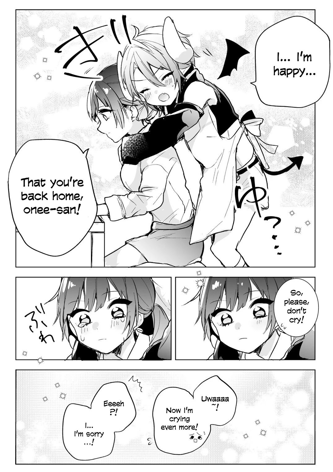 The Corporate slave OL and the demon shota Chapter 2 page 4 - Chapter 2: The corporate slave wanted to destroy her black company, so, she summoned a demon, but he’s so kind it hurts