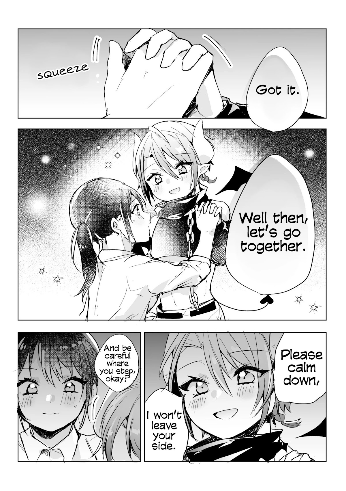 The Corporate slave OL and the demon shota Chapter 23 page 3 - Chapter 23: The corporate slave wanted to destroy her black company, so, she summoned a demon, but he’s reliable during power outages as well