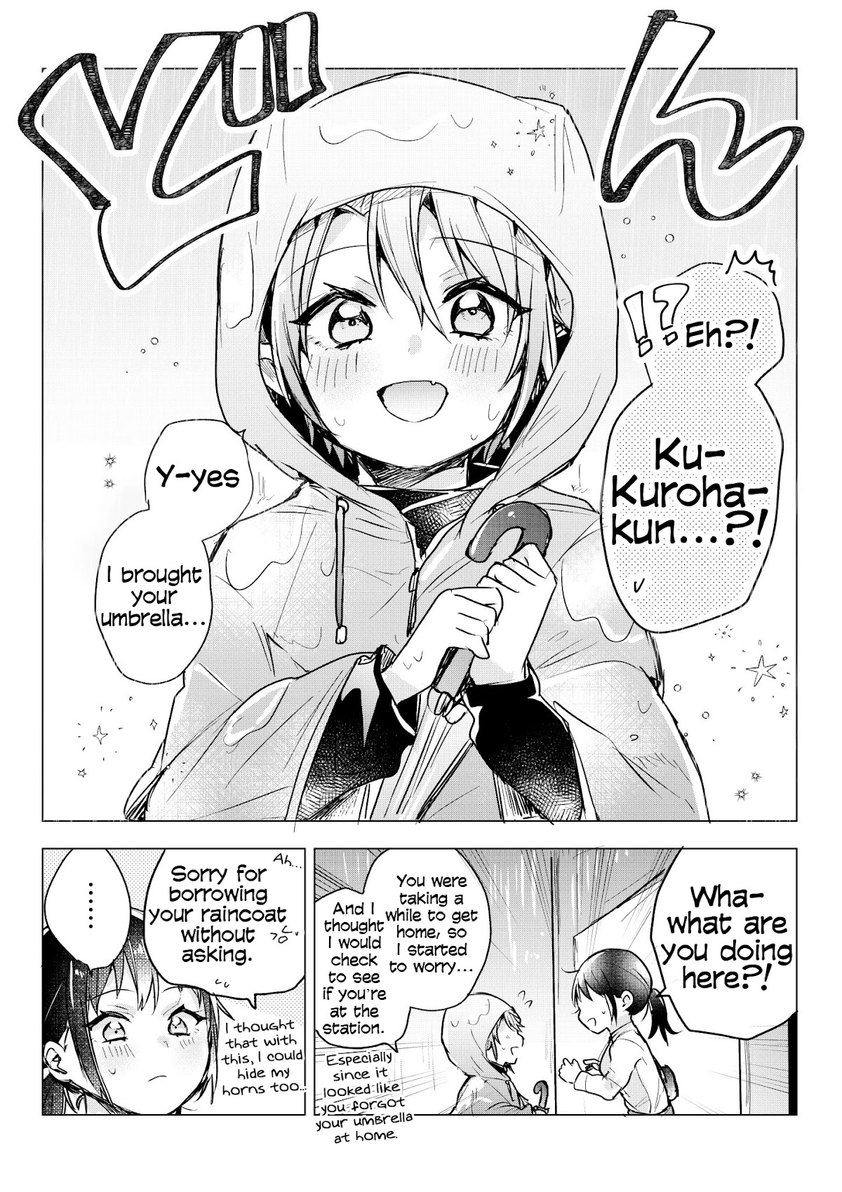 The Corporate slave OL and the demon shota Chapter 29 page 2 - Chapter 29: The corporate slave wanted to destroy her black company, so, she summoned a demon, and he came to pick her up on the rainy day