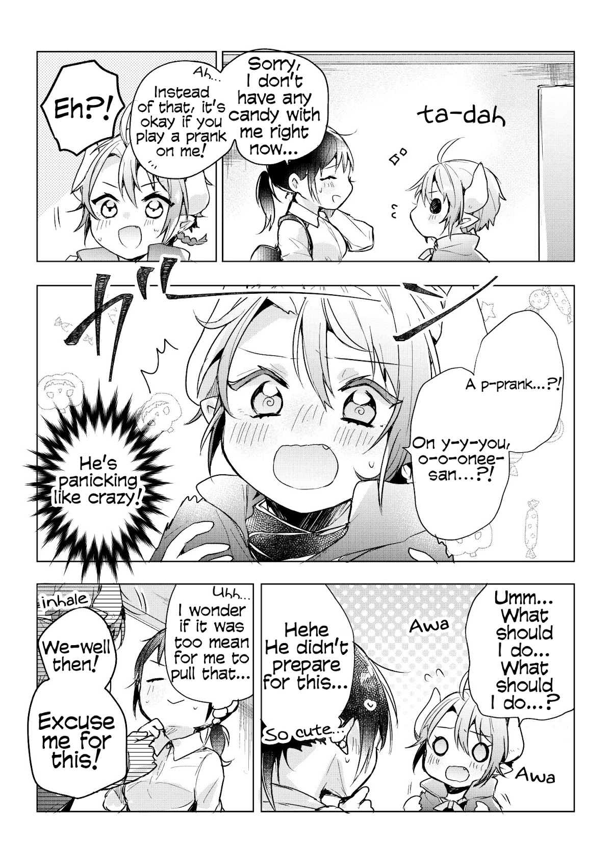 The Corporate slave OL and the demon shota Chapter 30 page 3 - Chapter 30: The corporate slave wanted to destroy her black company, so, she summoned a demon, and he’s celebrating Halloween