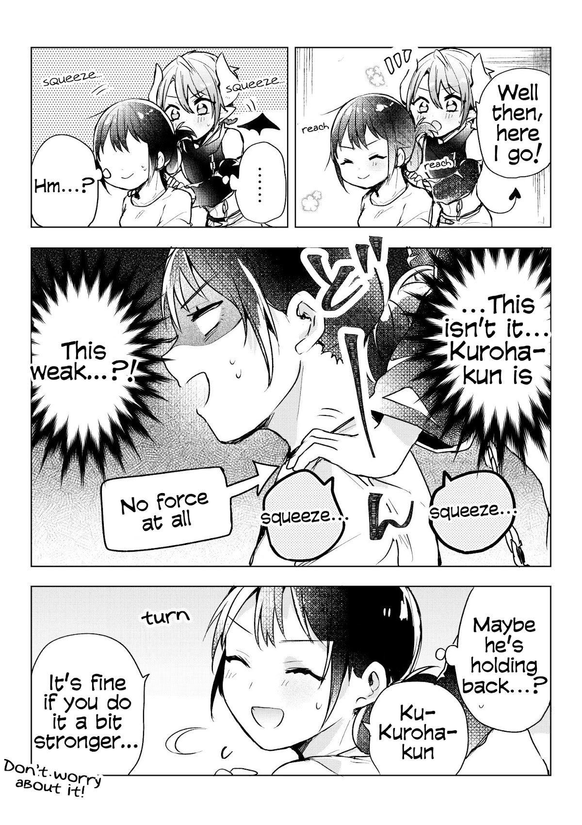 The Corporate slave OL and the demon shota Chapter 31 page 2 - Chapter 31: The corporate slave wanted to destroy her black company, so, she summoned a demon, and he gave her a massage