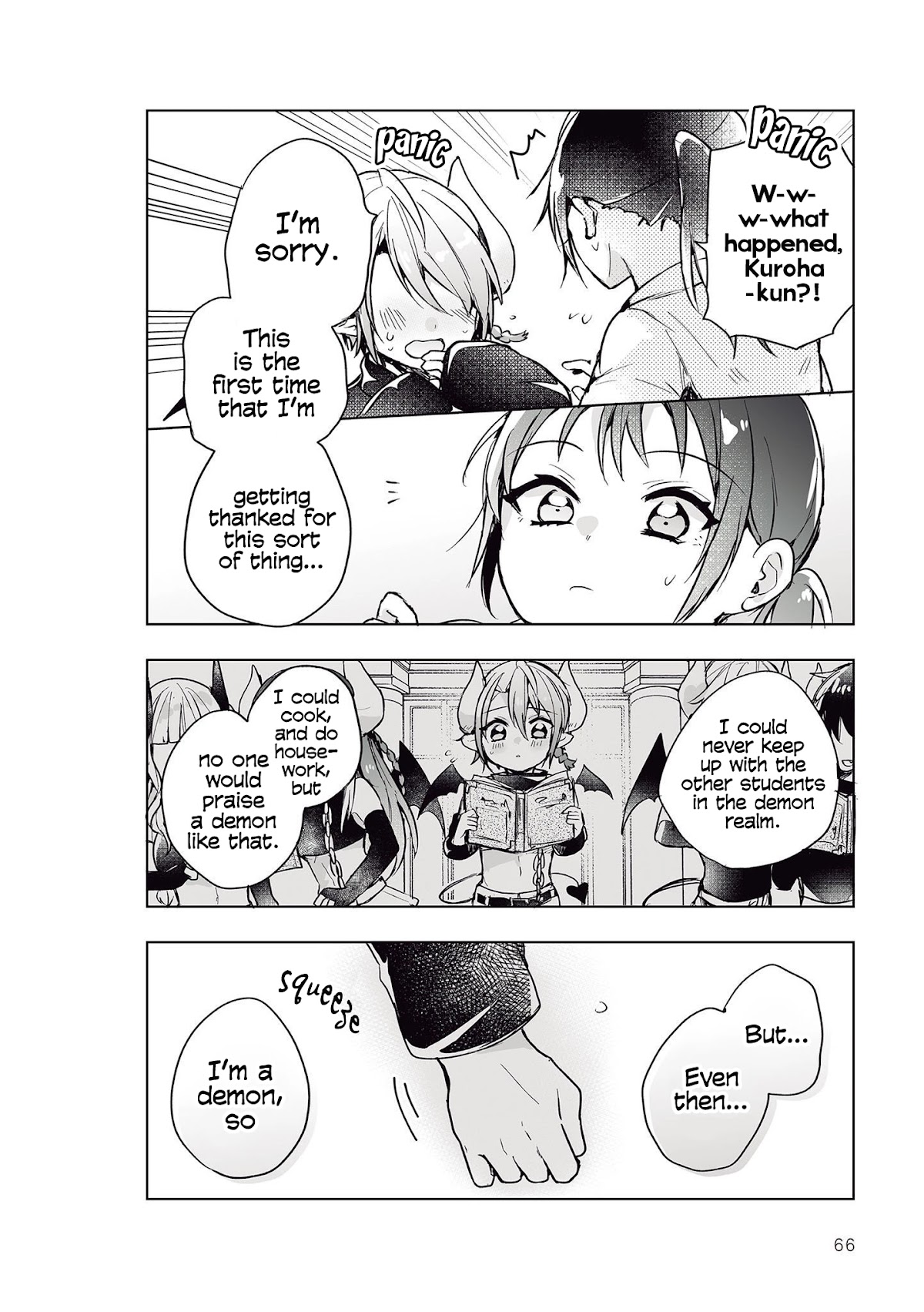 The Corporate slave OL and the demon shota Chapter 36 page 6 - Chapter 36: The corporate slave wanted to destroy her black company, so, she summoned a demon, and he wants to do something wicked