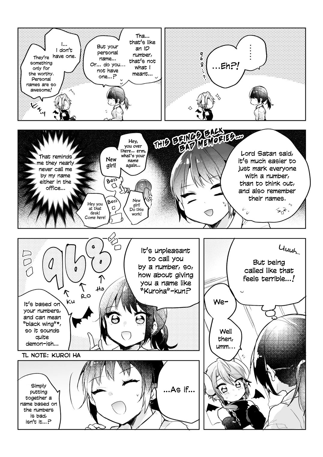 The Corporate slave OL and the demon shota Chapter 5 page 2 - Chapter 5: The corporate slave wanted to destroy her black company, so, she summoned a demon, but his name is simply strange