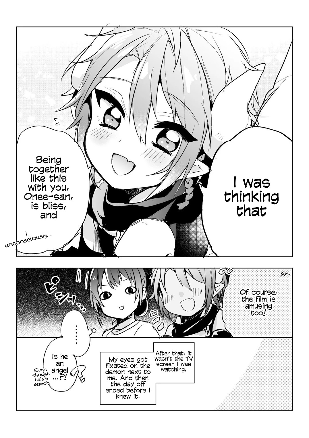 The Corporate slave OL and the demon shota Chapter 8 page 3 - Chapter 8: The corporate slave wanted to destroy her black company, so, she summoned a demon, but she had a day off, so they spent it together