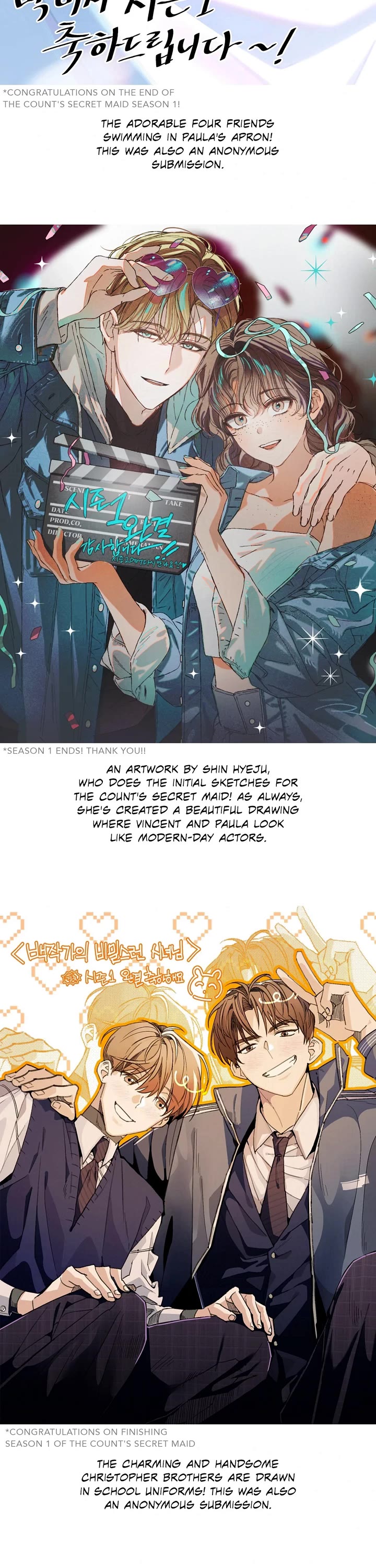 The Count's Secret Maid Chapter 49 page 53 - Chapter 49 [End of Season 1]