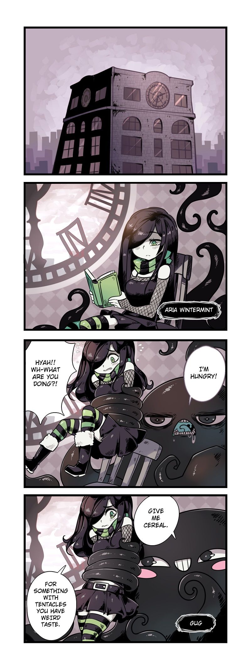The Crawling City Chapter 1 page 2 - Chapter 1 : The Bookworm