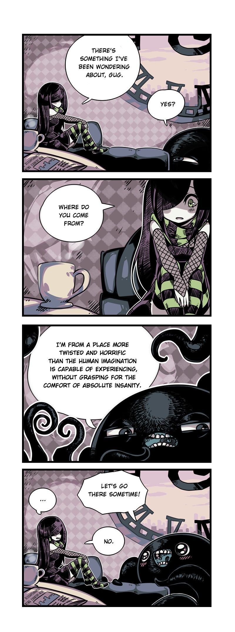 The Crawling City Chapter 1 page 4 - Chapter 1 : The Bookworm