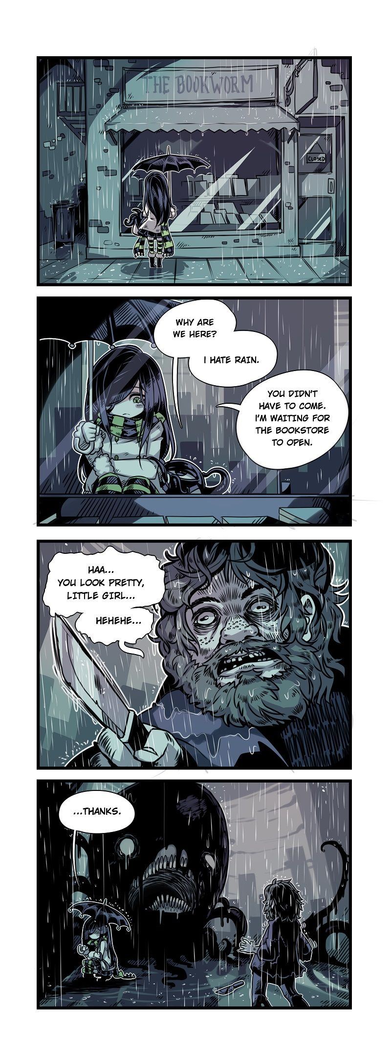 The Crawling City Chapter 1 page 6 - Chapter 1 : The Bookworm