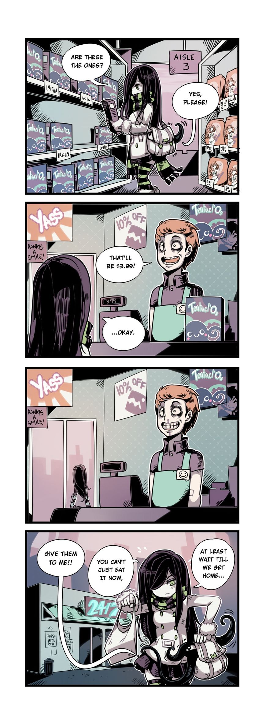 The Crawling City Chapter 3 page 2 - Chapter 3 : Sunny Day Arcade