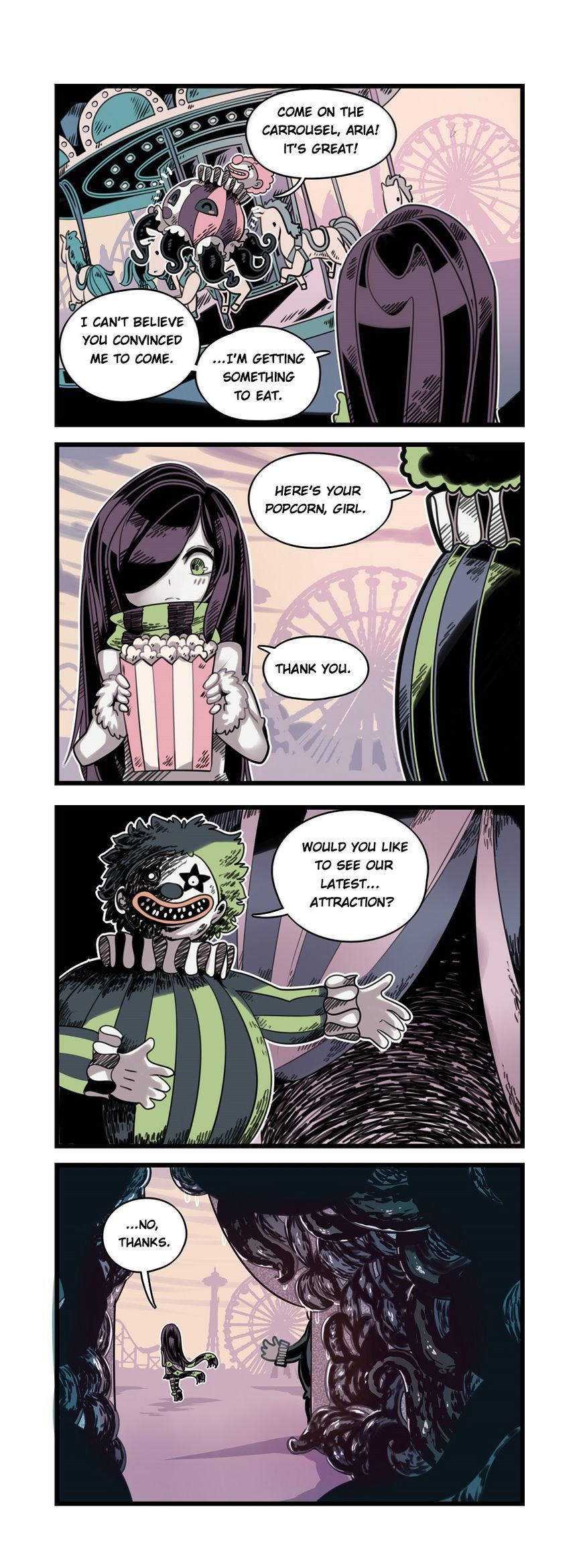 The Crawling City Chapter 3 page 3 - Chapter 3 : Sunny Day Arcade