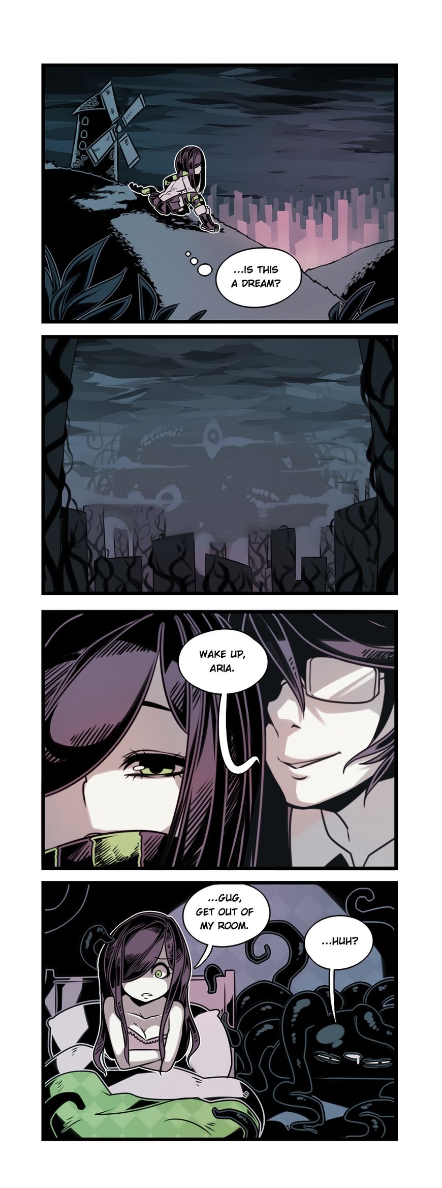 The Crawling City Chapter 5 page 2 - Chapter 5 : Visions of Yaddith