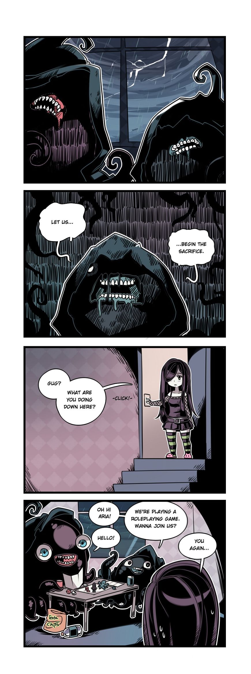 The Crawling City Chapter 5 page 3 - Chapter 5 : Visions of Yaddith