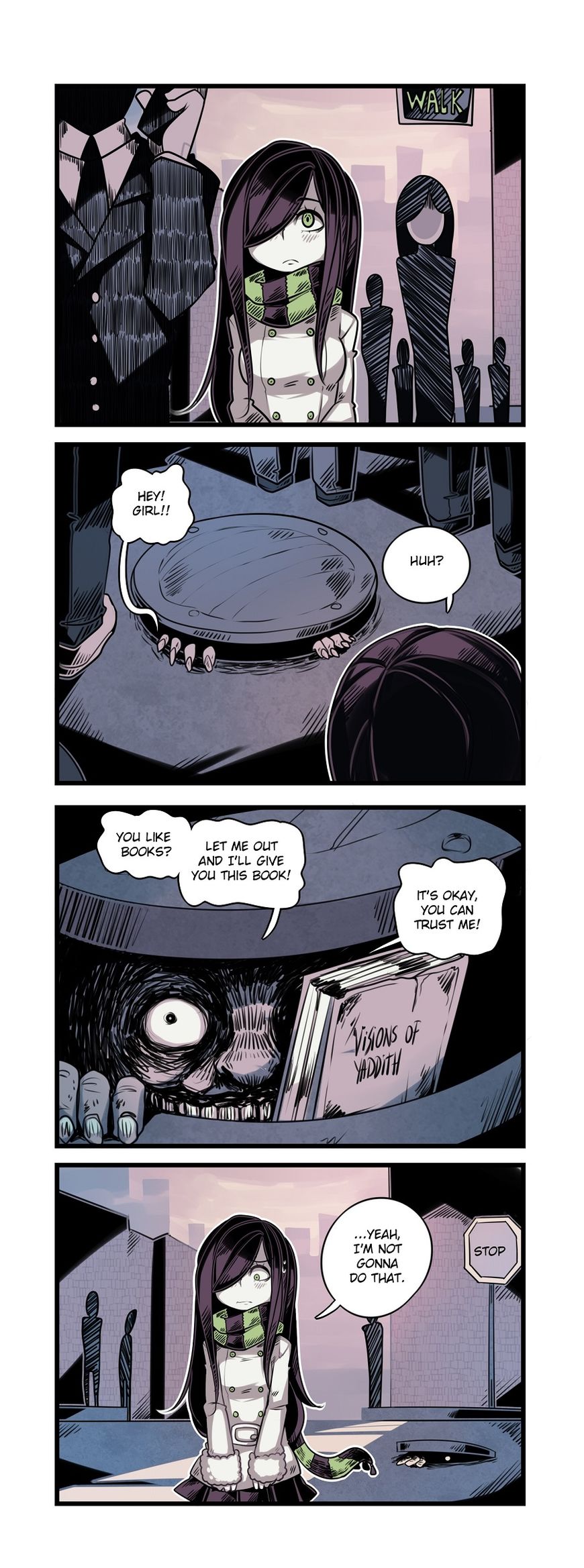 The Crawling City Chapter 5 page 4 - Chapter 5 : Visions of Yaddith