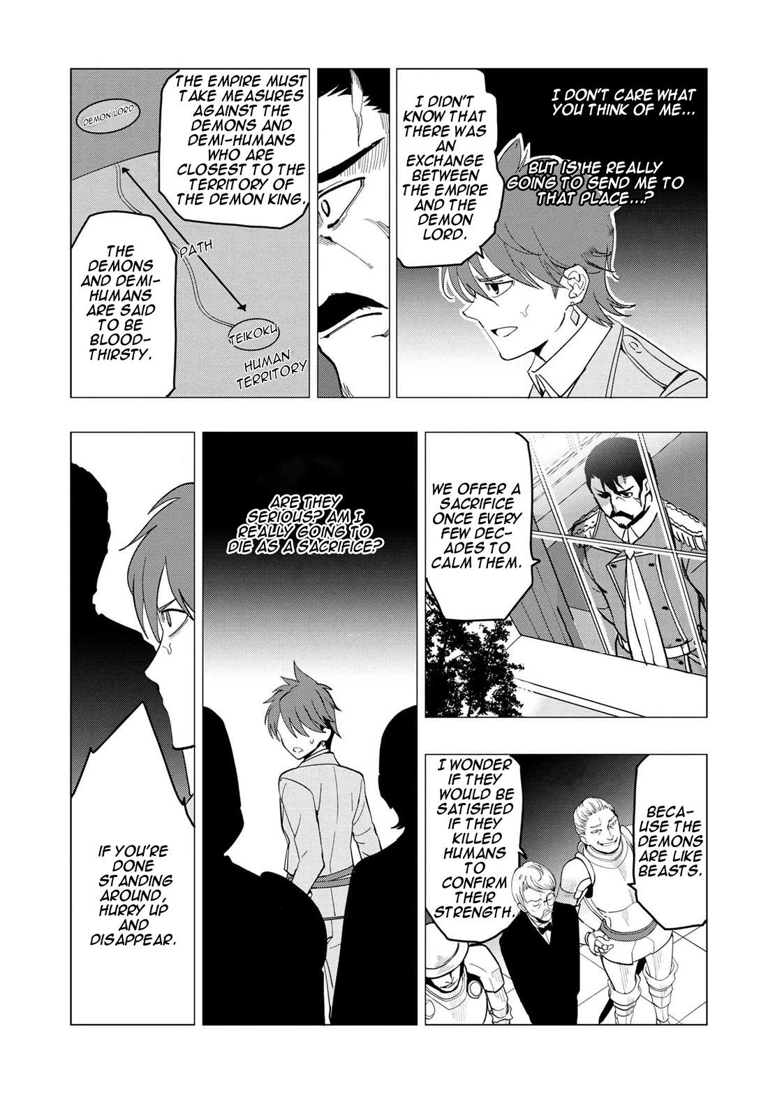 The Creation Alchemist Enjoys Freedom: If I Am Exiled From My Hometown, I Can Make Magic Items With Transcendent Effects at the Knees of the Demon Lord Chapter 1 page 12 - Chapter 1