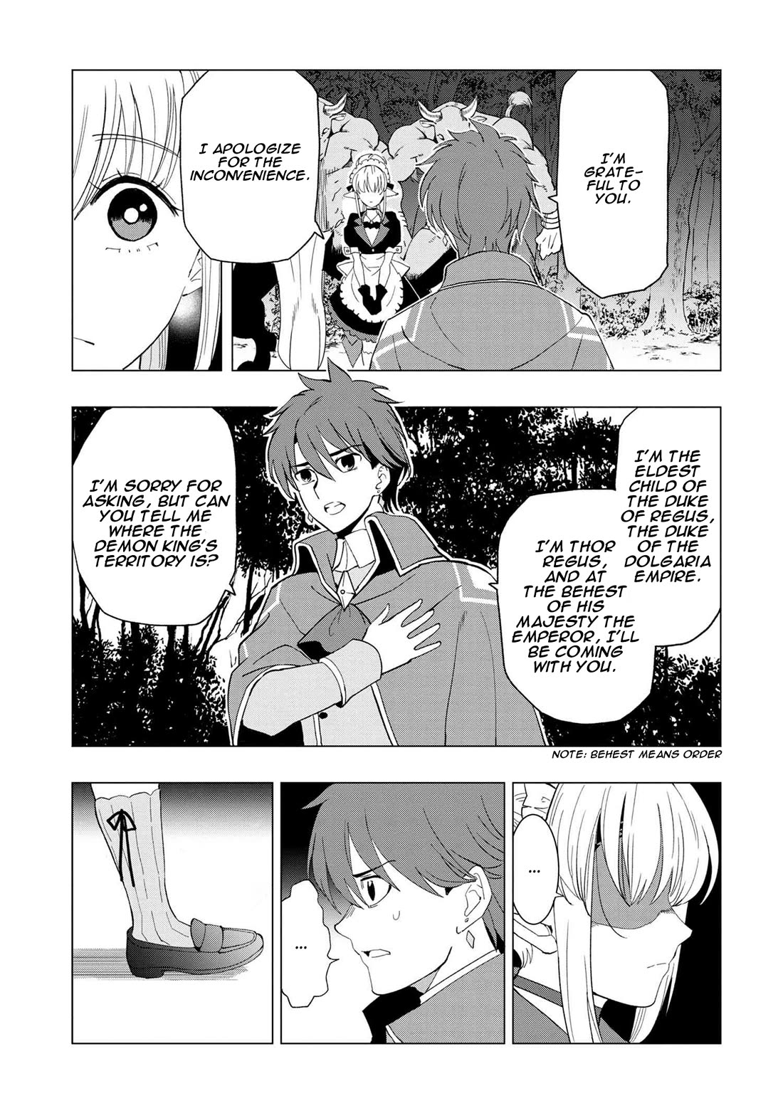 The Creation Alchemist Enjoys Freedom: If I Am Exiled From My Hometown, I Can Make Magic Items With Transcendent Effects at the Knees of the Demon Lord Chapter 1 page 31 - Chapter 1