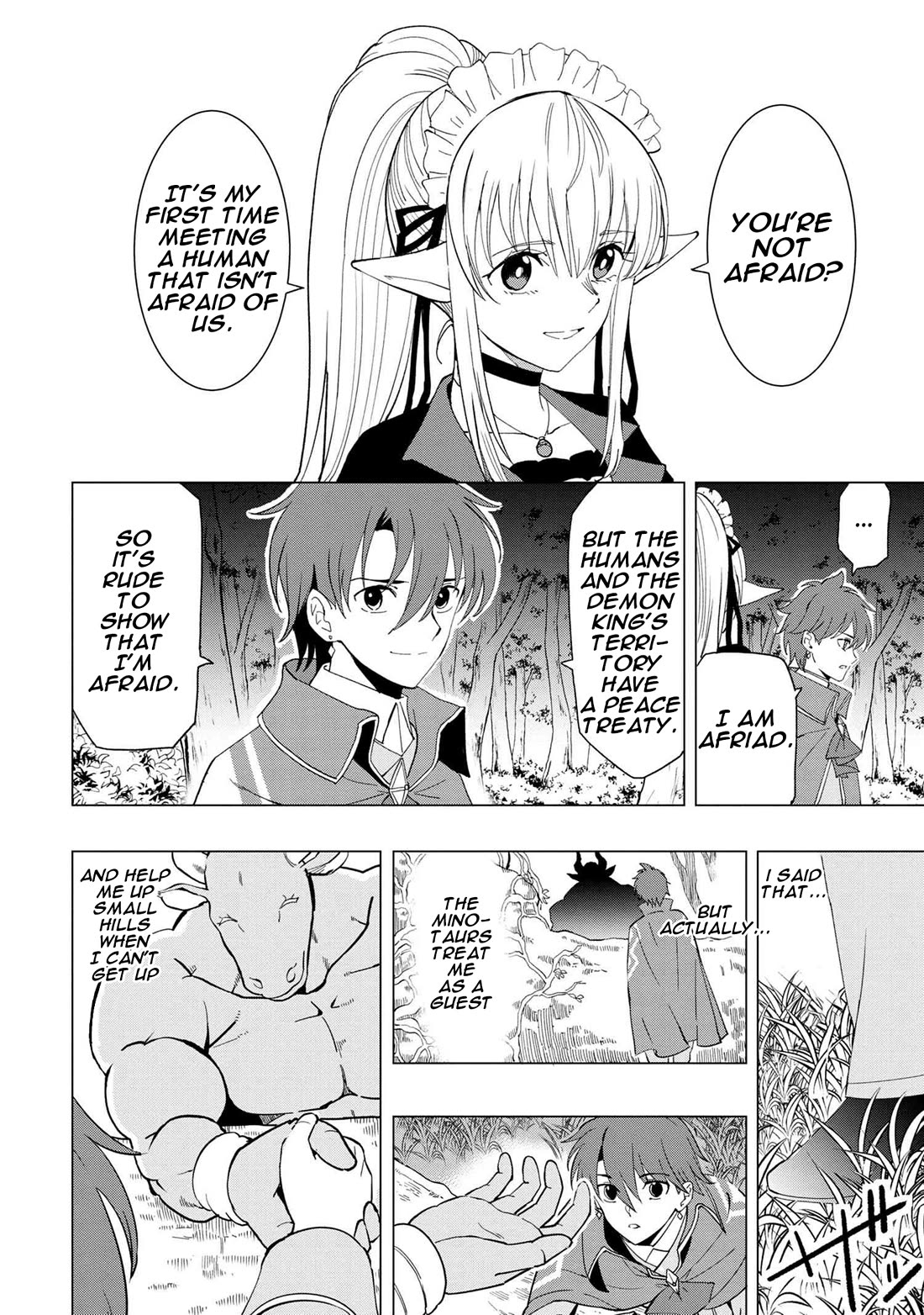 The Creation Alchemist Enjoys Freedom: If I Am Exiled From My Hometown, I Can Make Magic Items With Transcendent Effects at the Knees of the Demon Lord Chapter 1 page 34 - Chapter 1
