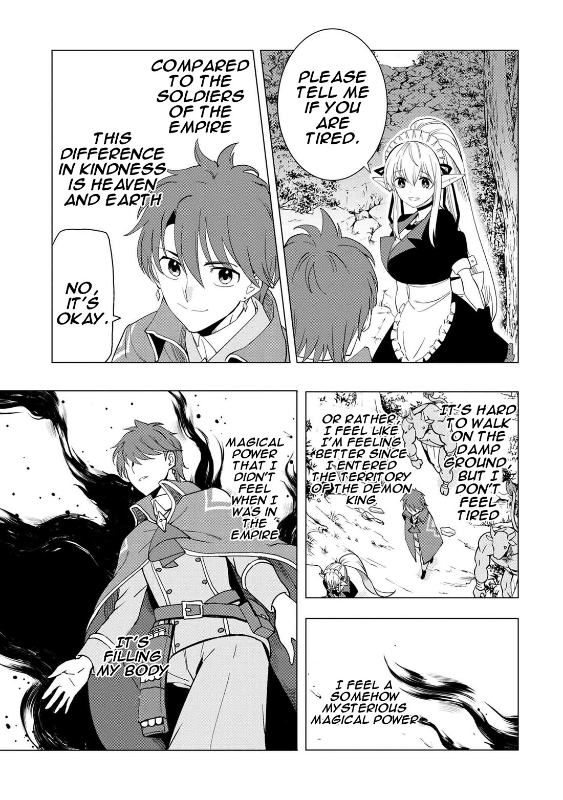The Creation Alchemist Enjoys Freedom: If I Am Exiled From My Hometown, I Can Make Magic Items With Transcendent Effects at the Knees of the Demon Lord Chapter 1 page 35 - Chapter 1