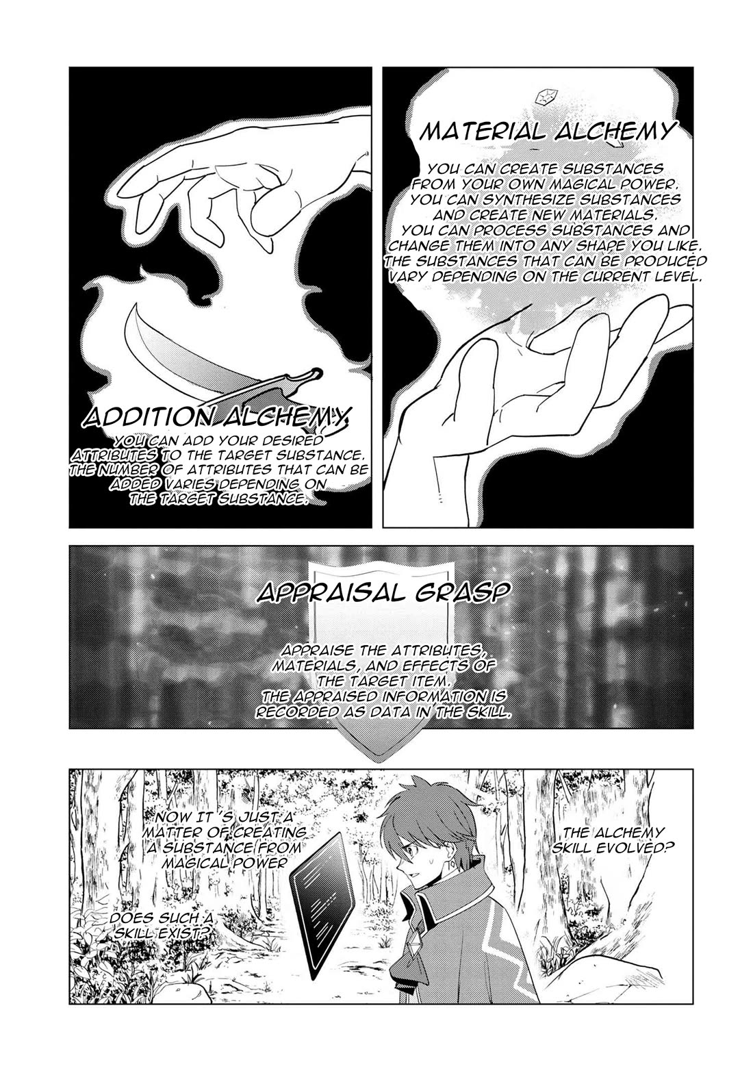The Creation Alchemist Enjoys Freedom: If I Am Exiled From My Hometown, I Can Make Magic Items With Transcendent Effects at the Knees of the Demon Lord Chapter 1 page 37 - Chapter 1