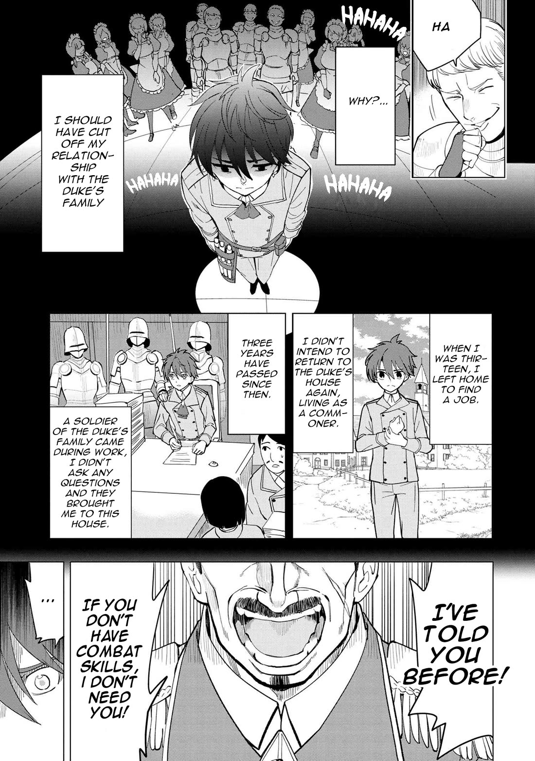 The Creation Alchemist Enjoys Freedom: If I Am Exiled From My Hometown, I Can Make Magic Items With Transcendent Effects at the Knees of the Demon Lord Chapter 1 page 4 - Chapter 1