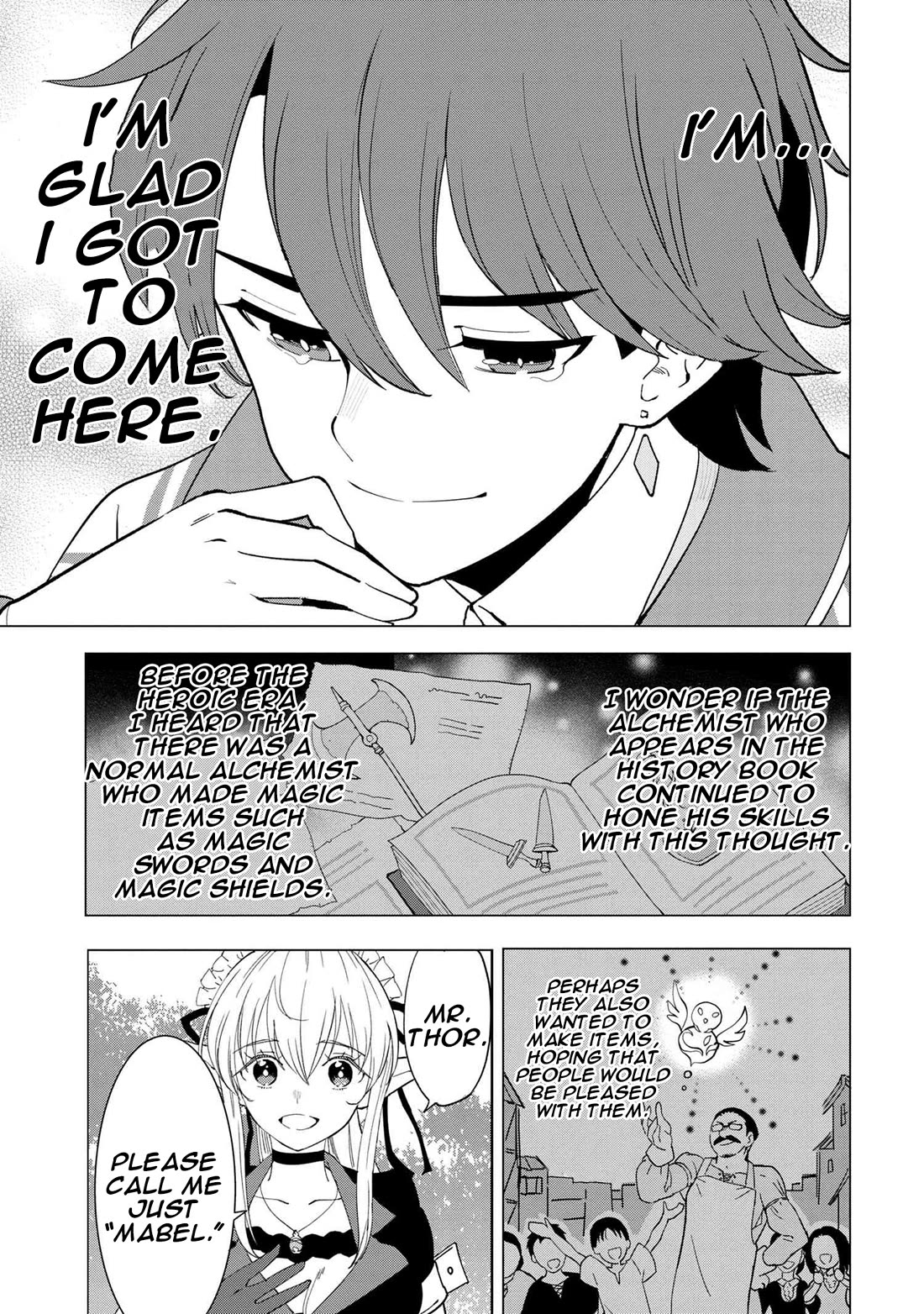 The Creation Alchemist Enjoys Freedom: If I Am Exiled From My Hometown, I Can Make Magic Items With Transcendent Effects at the Knees of the Demon Lord Chapter 1 page 51 - Chapter 1