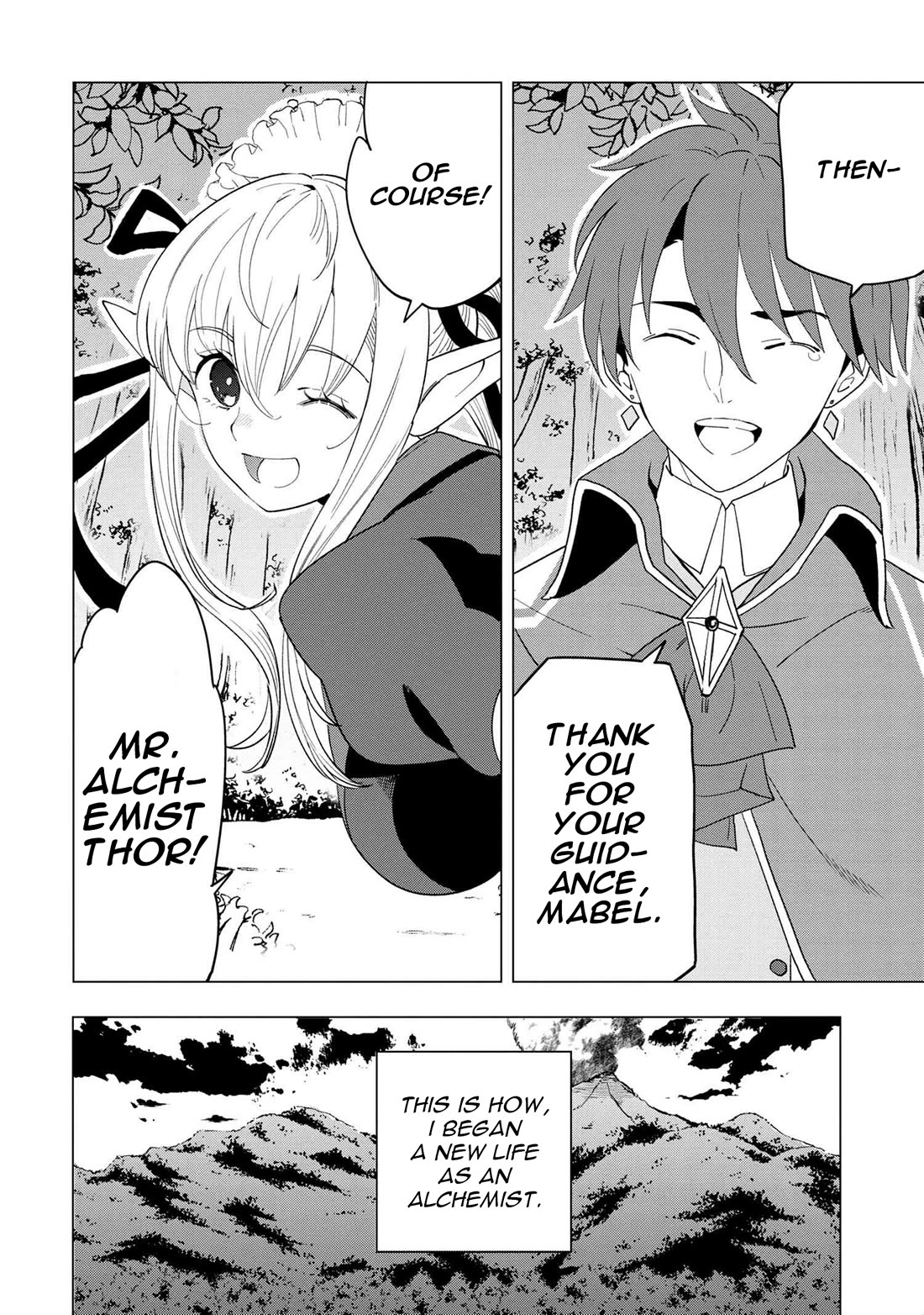 The Creation Alchemist Enjoys Freedom: If I Am Exiled From My Hometown, I Can Make Magic Items With Transcendent Effects at the Knees of the Demon Lord Chapter 1 page 52 - Chapter 1