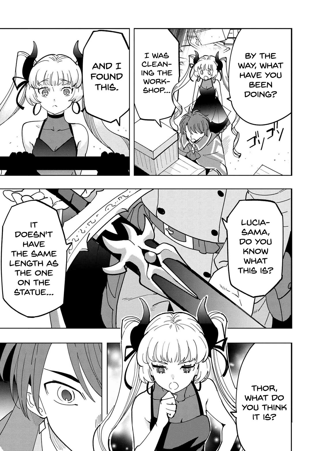 The Creation Alchemist Enjoys Freedom: If I Am Exiled From My Hometown, I Can Make Magic Items With Transcendent Effects at the Knees of the Demon Lord Chapter 10 page 14 - Chapter 10