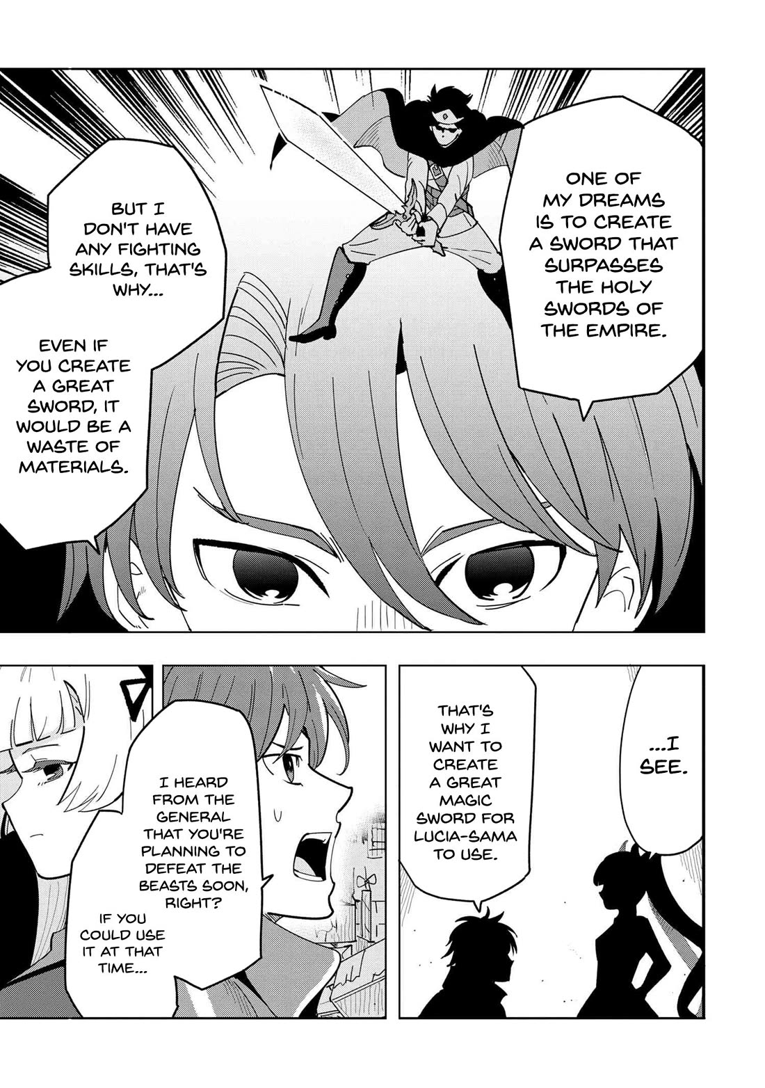 The Creation Alchemist Enjoys Freedom: If I Am Exiled From My Hometown, I Can Make Magic Items With Transcendent Effects at the Knees of the Demon Lord Chapter 10 page 18 - Chapter 10