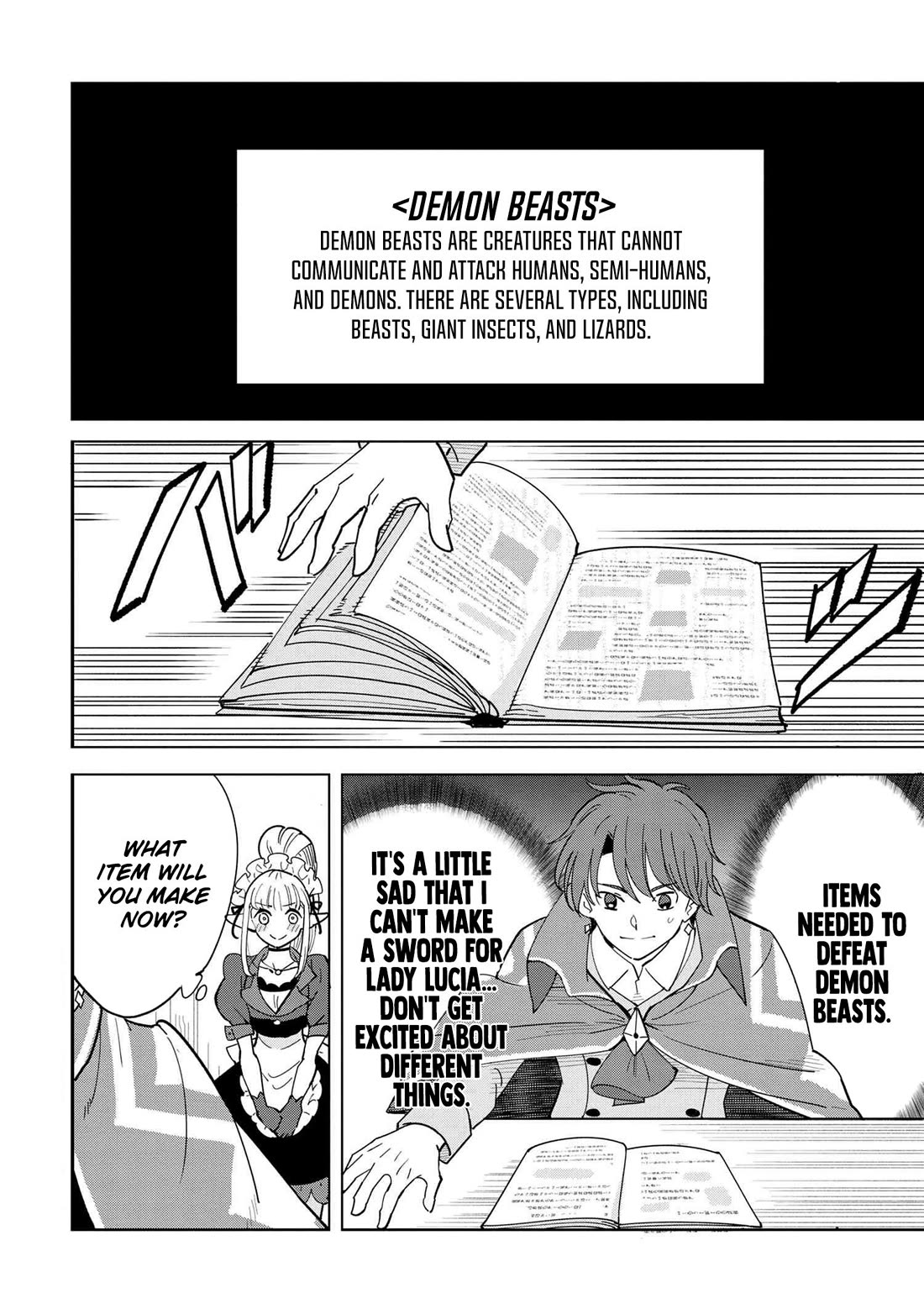The Creation Alchemist Enjoys Freedom: If I Am Exiled From My Hometown, I Can Make Magic Items With Transcendent Effects at the Knees of the Demon Lord Chapter 10 page 21 - Chapter 10