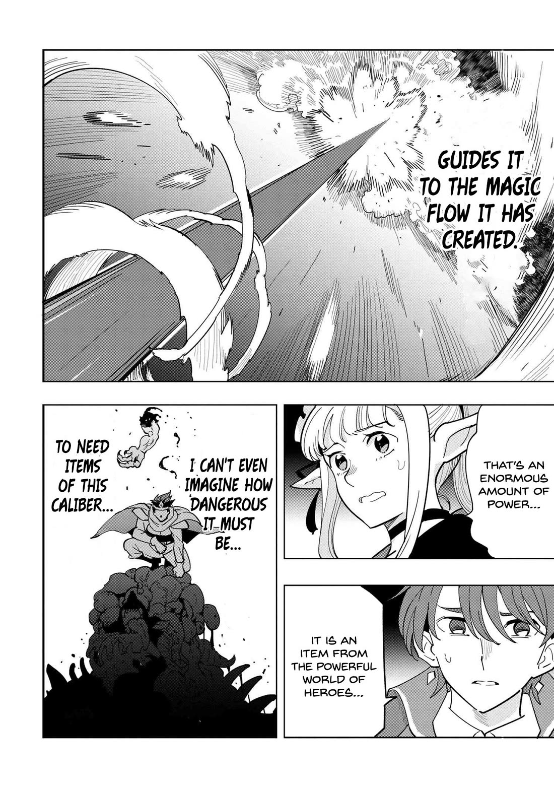 The Creation Alchemist Enjoys Freedom: If I Am Exiled From My Hometown, I Can Make Magic Items With Transcendent Effects at the Knees of the Demon Lord Chapter 10 page 43 - Chapter 10