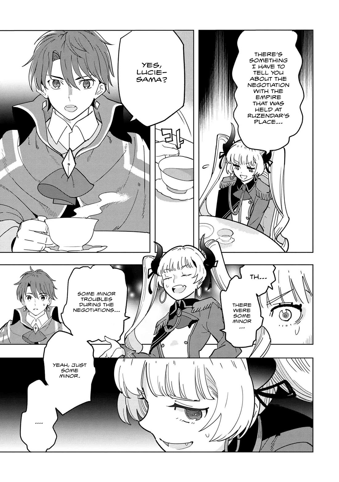 The Creation Alchemist Enjoys Freedom: If I Am Exiled From My Hometown, I Can Make Magic Items With Transcendent Effects at the Knees of the Demon Lord Chapter 11 page 34 - Chapter 11