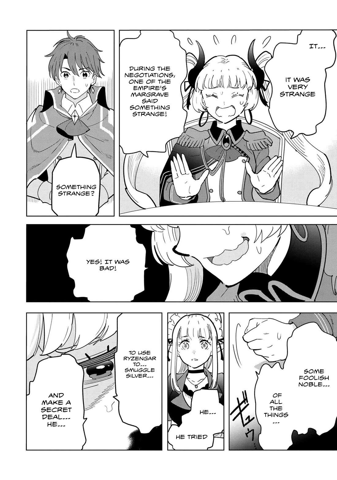 The Creation Alchemist Enjoys Freedom: If I Am Exiled From My Hometown, I Can Make Magic Items With Transcendent Effects at the Knees of the Demon Lord Chapter 11 page 35 - Chapter 11
