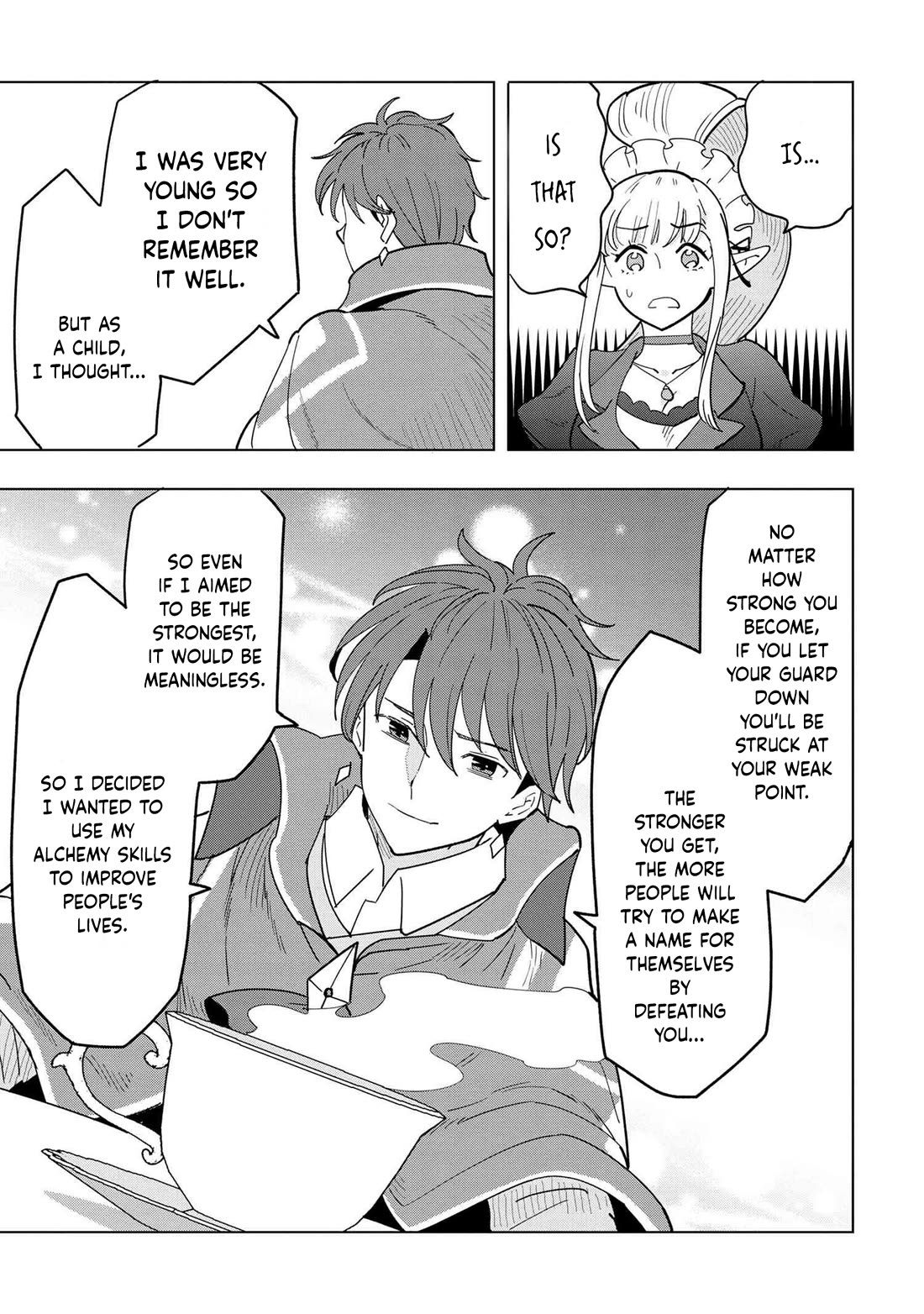 The Creation Alchemist Enjoys Freedom: If I Am Exiled From My Hometown, I Can Make Magic Items With Transcendent Effects at the Knees of the Demon Lord Chapter 11 page 42 - Chapter 11