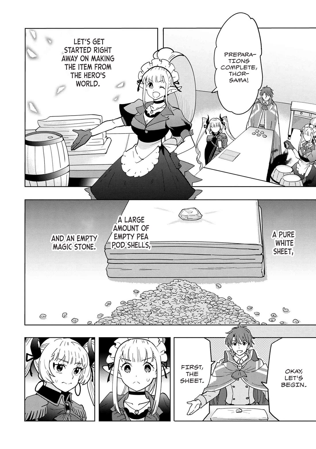 The Creation Alchemist Enjoys Freedom: If I Am Exiled From My Hometown, I Can Make Magic Items With Transcendent Effects at the Knees of the Demon Lord Chapter 11 page 51 - Chapter 11