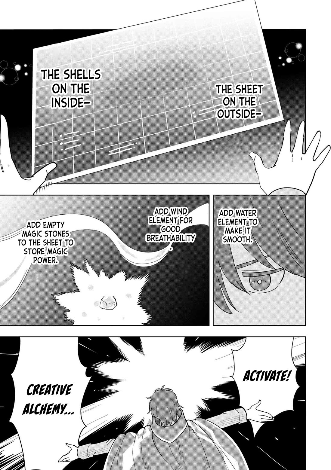 The Creation Alchemist Enjoys Freedom: If I Am Exiled From My Hometown, I Can Make Magic Items With Transcendent Effects at the Knees of the Demon Lord Chapter 11 page 54 - Chapter 11