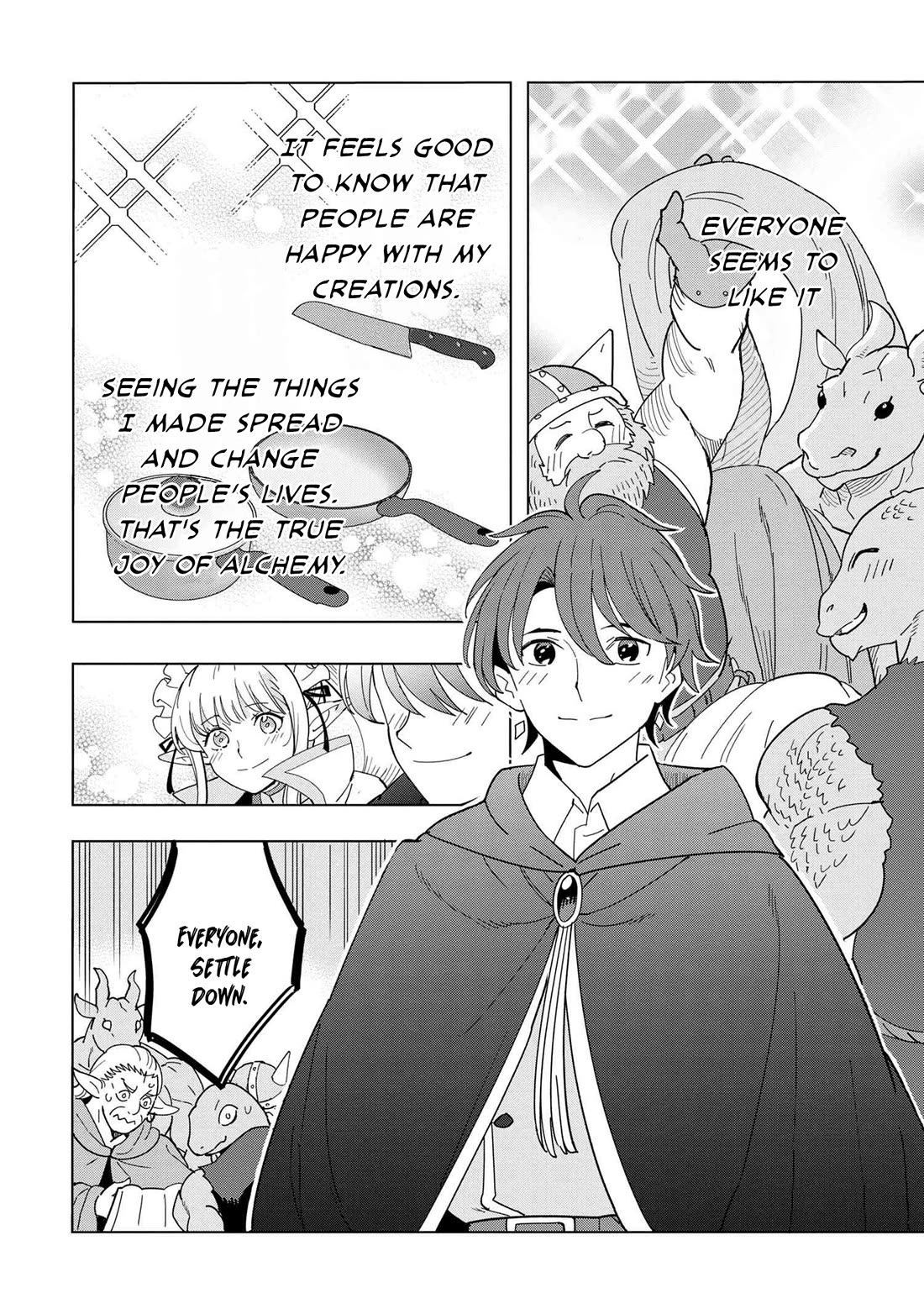 The Creation Alchemist Enjoys Freedom: If I Am Exiled From My Hometown, I Can Make Magic Items With Transcendent Effects at the Knees of the Demon Lord Chapter 12 page 13 - Chapter 12