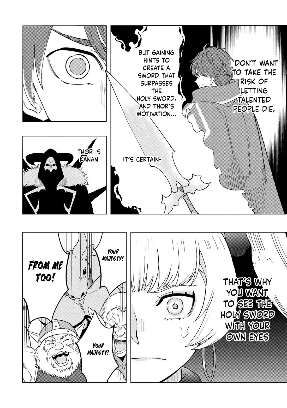 The Creation Alchemist Enjoys Freedom: If I Am Exiled From My Hometown, I Can Make Magic Items With Transcendent Effects at the Knees of the Demon Lord Chapter 12 page 33 - Chapter 12