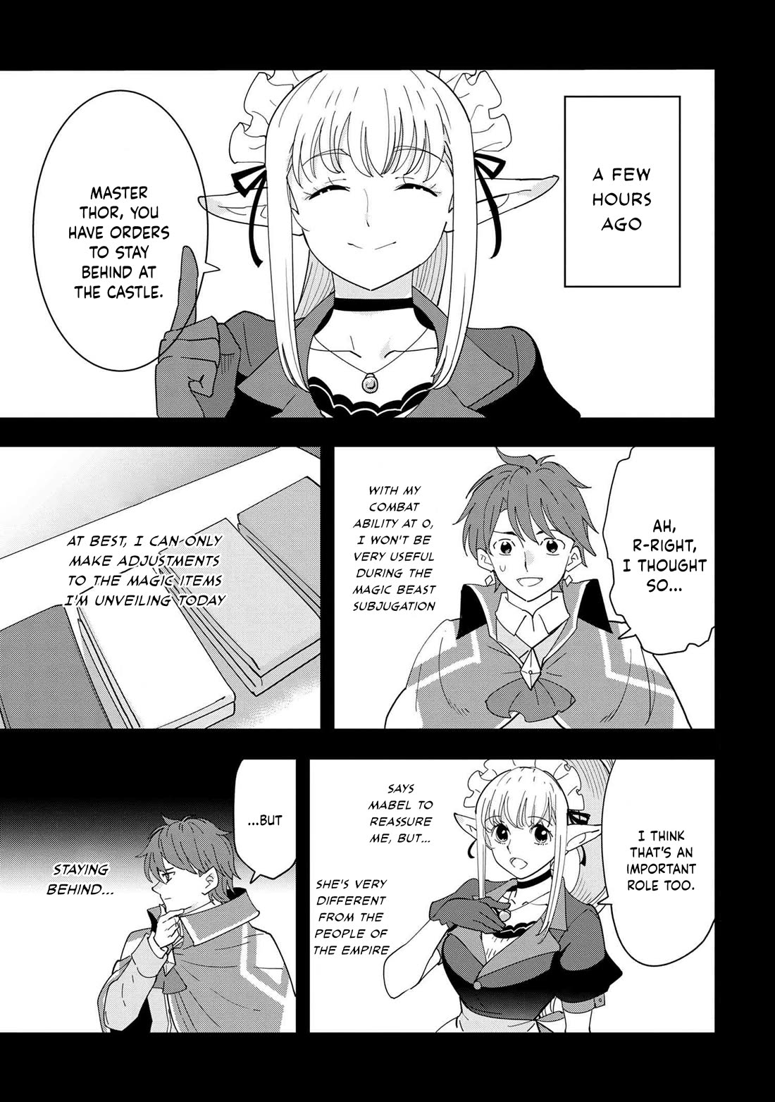 The Creation Alchemist Enjoys Freedom: If I Am Exiled From My Hometown, I Can Make Magic Items With Transcendent Effects at the Knees of the Demon Lord Chapter 12 page 4 - Chapter 12