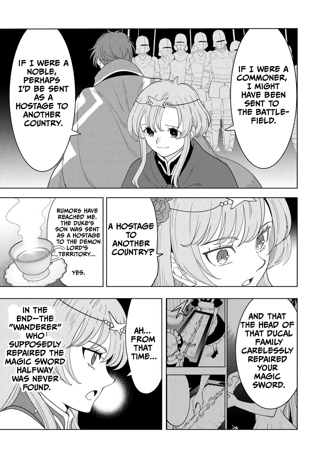 The Creation Alchemist Enjoys Freedom: If I Am Exiled From My Hometown, I Can Make Magic Items With Transcendent Effects at the Knees of the Demon Lord Chapter 12 page 71 - Chapter 12