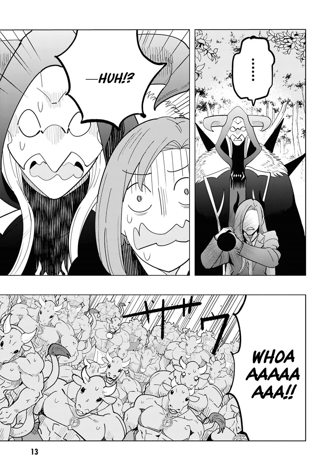 The Creation Alchemist Enjoys Freedom: If I Am Exiled From My Hometown, I Can Make Magic Items With Transcendent Effects at the Knees of the Demon Lord Chapter 14 page 12 - Chapter 14