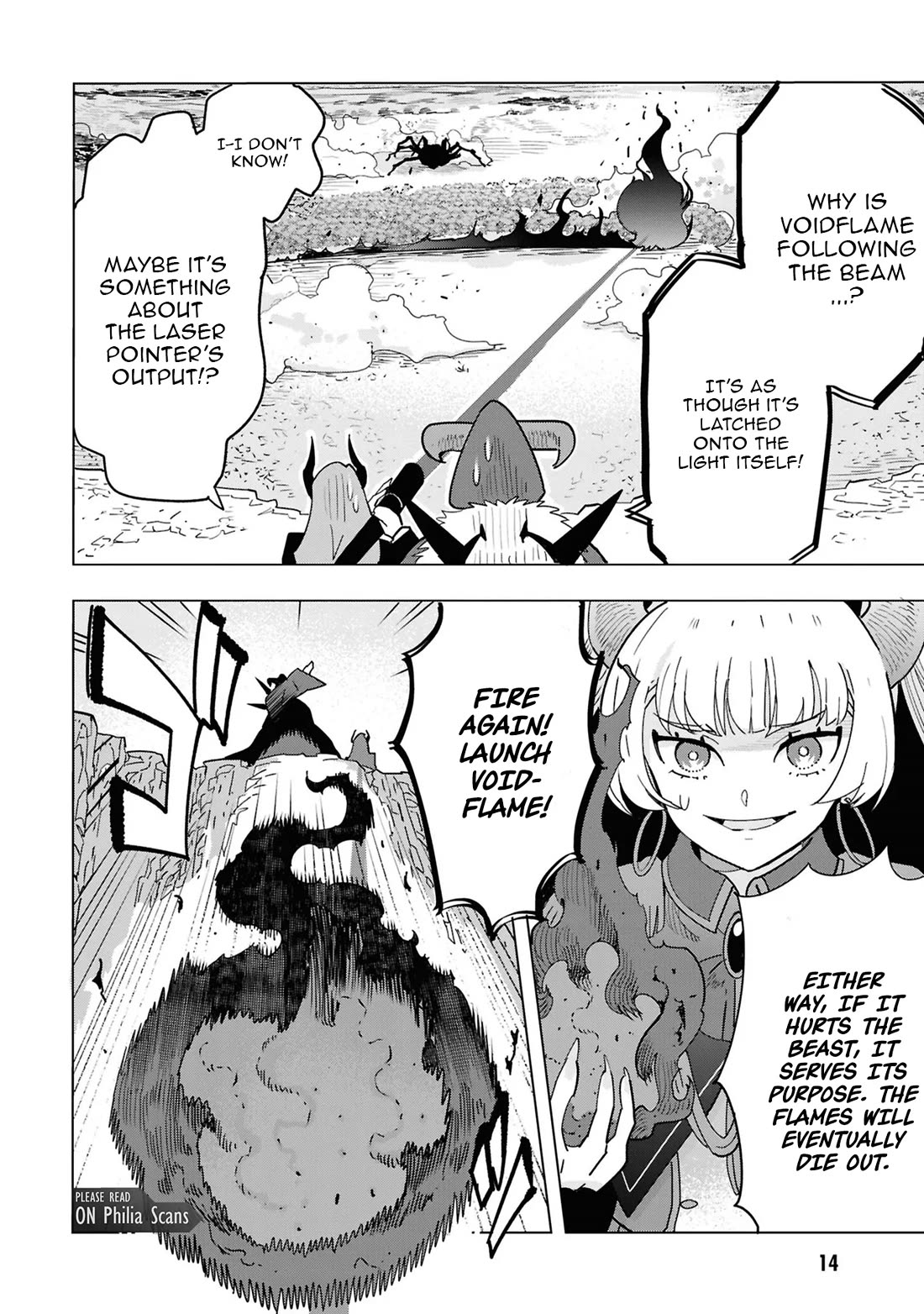The Creation Alchemist Enjoys Freedom: If I Am Exiled From My Hometown, I Can Make Magic Items With Transcendent Effects at the Knees of the Demon Lord Chapter 14 page 13 - Chapter 14
