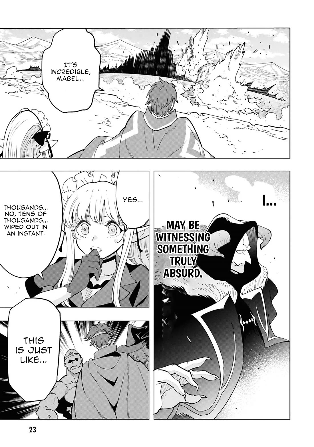 The Creation Alchemist Enjoys Freedom: If I Am Exiled From My Hometown, I Can Make Magic Items With Transcendent Effects at the Knees of the Demon Lord Chapter 14 page 22 - Chapter 14