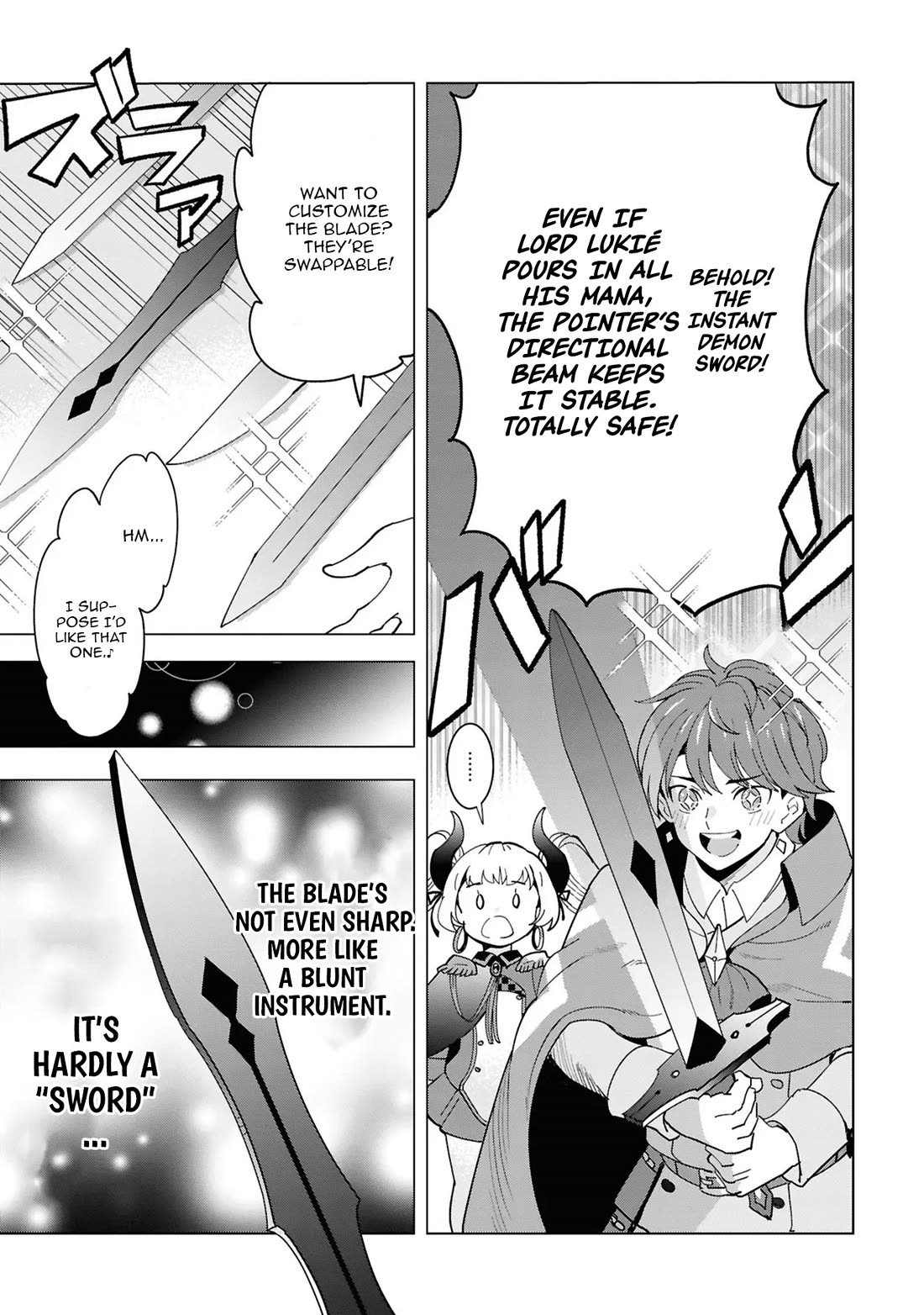 The Creation Alchemist Enjoys Freedom: If I Am Exiled From My Hometown, I Can Make Magic Items With Transcendent Effects at the Knees of the Demon Lord Chapter 14 page 54 - Chapter 14