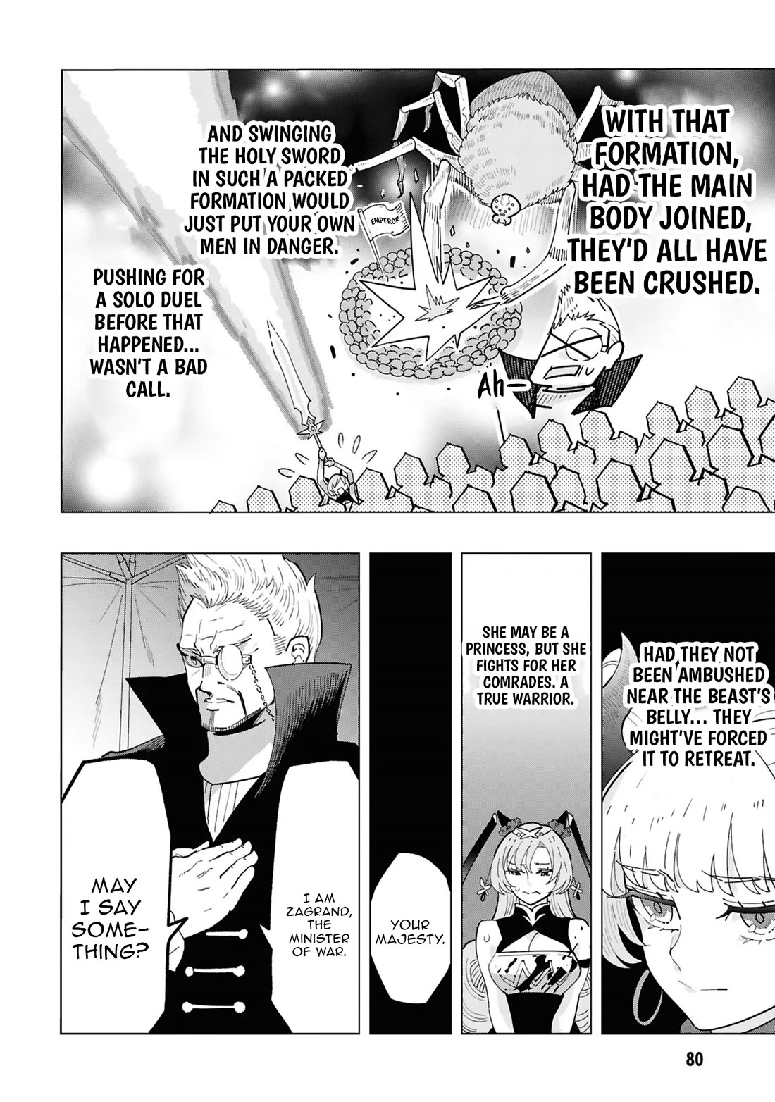 The Creation Alchemist Enjoys Freedom: If I Am Exiled From My Hometown, I Can Make Magic Items With Transcendent Effects at the Knees of the Demon Lord Chapter 15 page 14 - Chapter 15