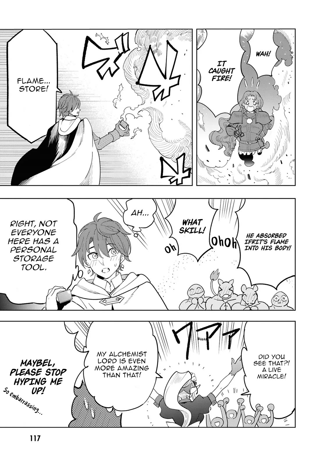 The Creation Alchemist Enjoys Freedom: If I Am Exiled From My Hometown, I Can Make Magic Items With Transcendent Effects at the Knees of the Demon Lord Chapter 15 page 50 - Chapter 15