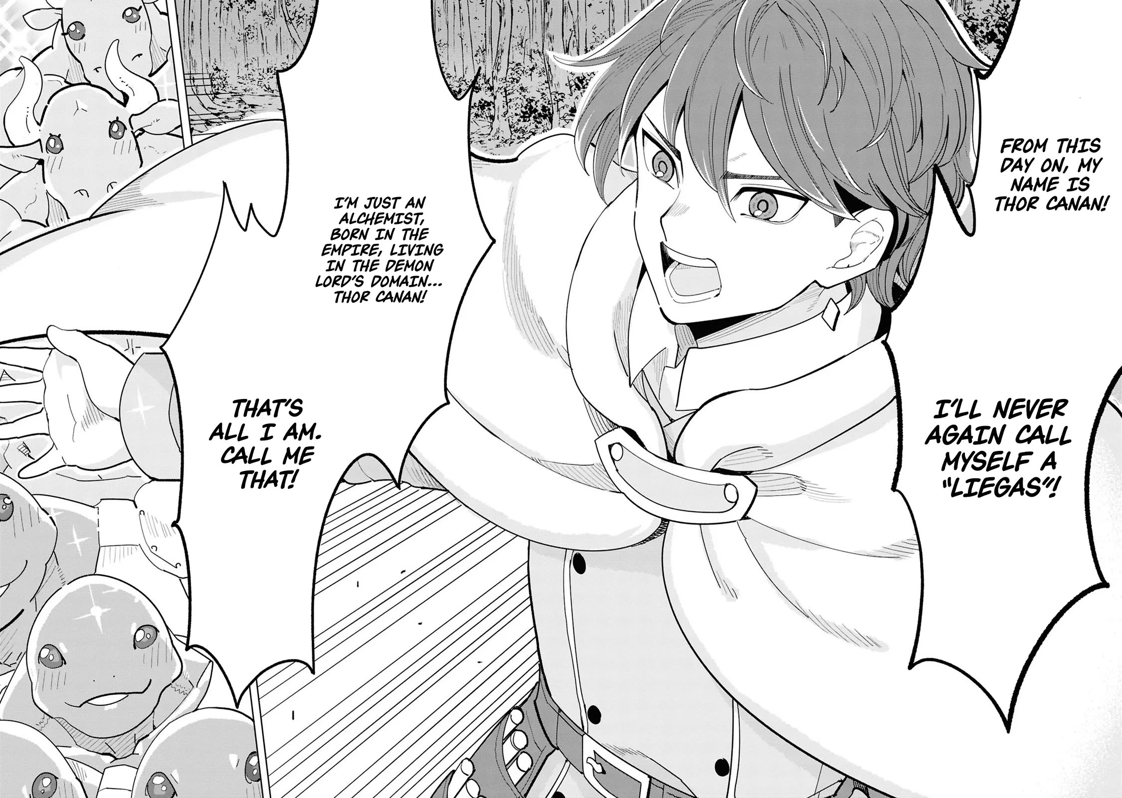 The Creation Alchemist Enjoys Freedom: If I Am Exiled From My Hometown, I Can Make Magic Items With Transcendent Effects at the Knees of the Demon Lord Chapter 16 page 22 - Chapter 16