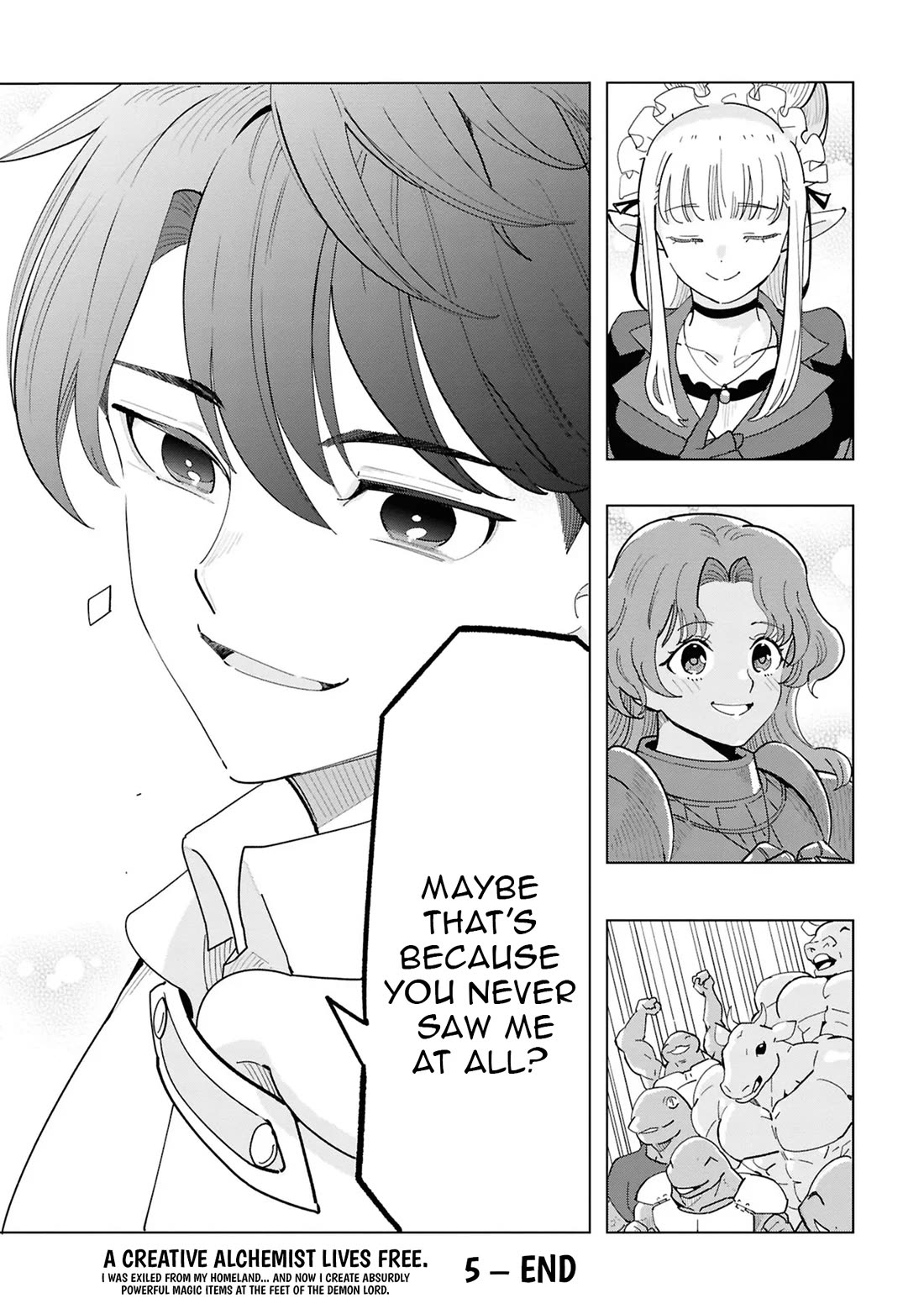 The Creation Alchemist Enjoys Freedom: If I Am Exiled From My Hometown, I Can Make Magic Items With Transcendent Effects at the Knees of the Demon Lord Chapter 16 page 30 - Chapter 16