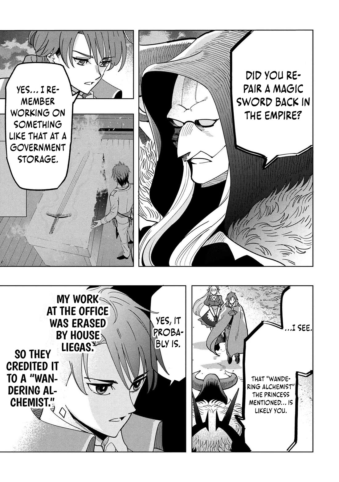 The Creation Alchemist Enjoys Freedom: If I Am Exiled From My Hometown, I Can Make Magic Items With Transcendent Effects at the Knees of the Demon Lord Chapter 17 page 23 - Chapter 17